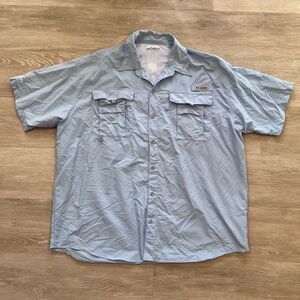 Columbia PFG Fishing Shirt Short Sleeve Men's-Size XL